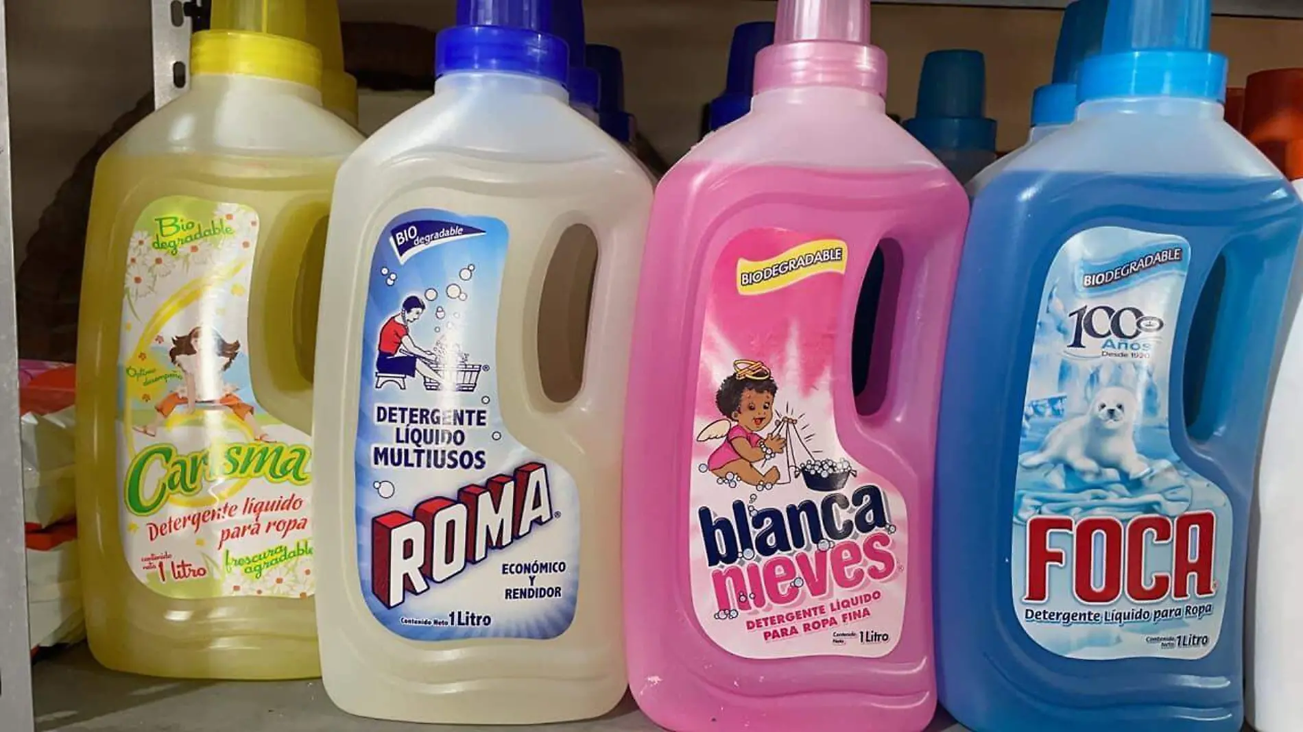 Detergentes mexicanos 